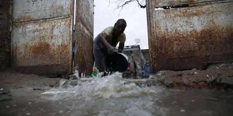 Chuvas na cidade de Luanda