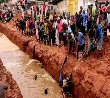 Chuvas na cidade de Luanda