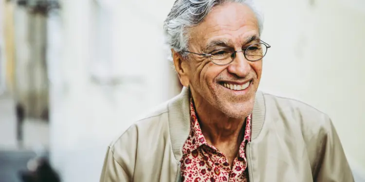 Caetano Veloso em 2019 em Lisboa ANDREIA GOMES