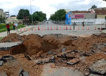 Vias de Acesso no Huambo