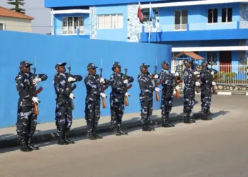 Polícia Nacional no Huambo