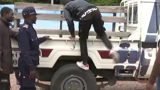 Polícia Nacional no Huambo