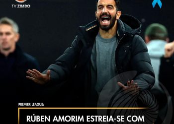 Rúben Amorim estreia-se com empate na Inglaterra