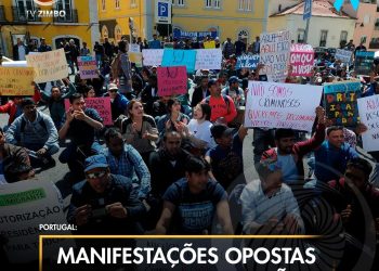 Manifestações opostas juntam 28 associações