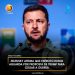 Zelensky afirma que exército Russo aguarda por proposta de Trump para cessar a guerra