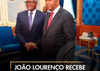João Lourenço recebe magnata nigeriano
