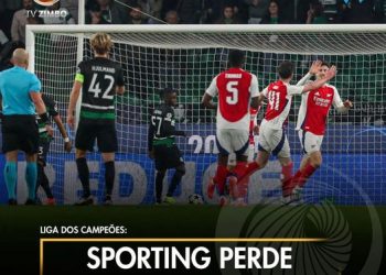 Sporting perde contra o Arsenal