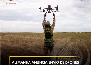 Alemanha anuncia envio de drones sofisticados para apoiar a Ucrânia