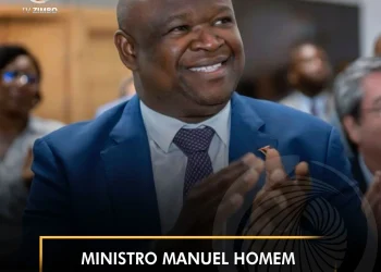 Ministro Manuel Homem felicita a TV ZIMBO pelos 16 anos