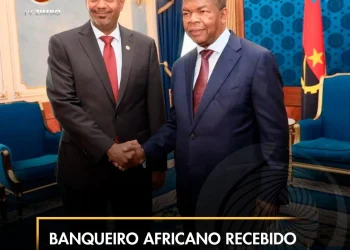 Banqueiro Africano recebido na Cidade Alta