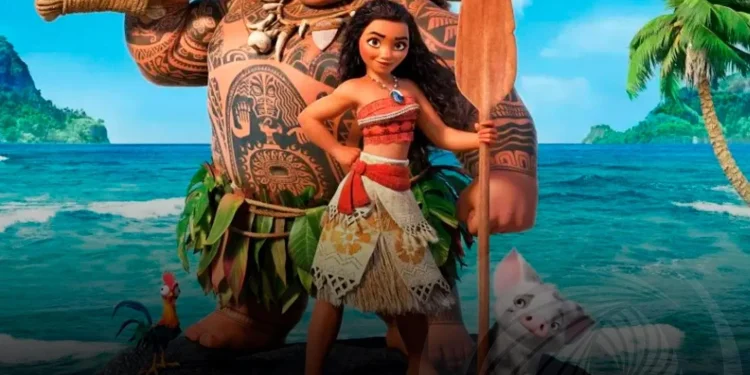 Moana” é o filme mais visto nos últimos 5 anos.