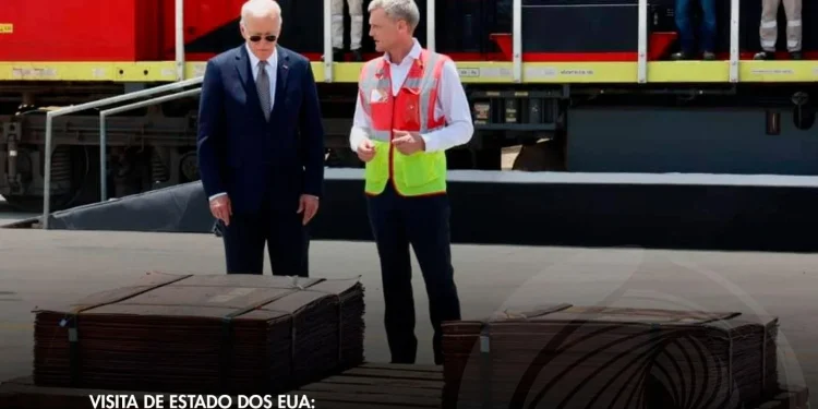 Joe Biden tem contacto directo com as infra-estruturas do Corredor do Lobito