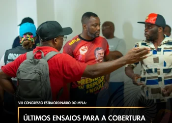 Últimos ensaios para a cobertura jornalística do Congresso