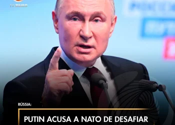 Putin acusa a NATO de desafiar as linhas vermelhas do país