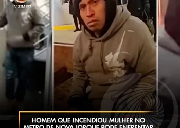 Homem que incendiou mulher no metro de Nova Iorque pode enfrentar prisão perpétua