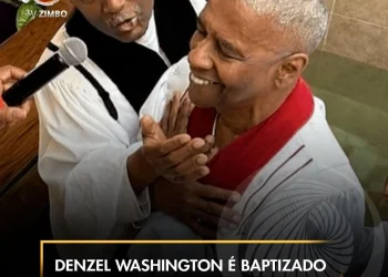 Denzel Washington é baptizado e recebe licença de pregador
