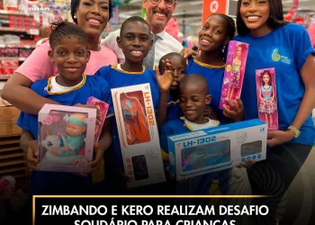 ZIMBANDO e KERO realizam desafio solidário para crianças desfavorecidas
