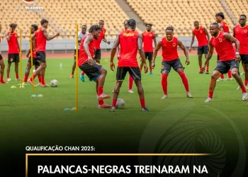 Palancas Negras treinaram na tarde de hoje no 11 de novembro