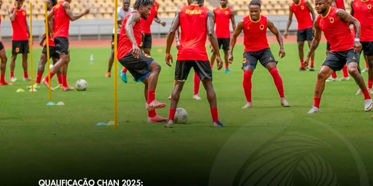 Palancas Negras treinaram na tarde de hoje no 11 de novembro