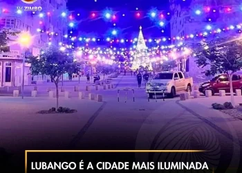 Lubango é a cidade mais iluminada e decorada nesta quadra festiva.