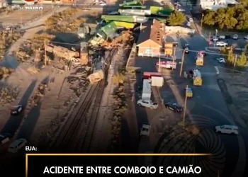 Acidente entre comboio e camião deixa um morto e 5 feridos no Texas