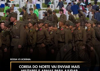 Coreia do Norte aumenta apoio militar à Rússia na guerra da Ucrânia