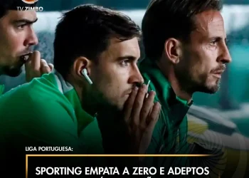 Sporting empata a zero e adeptos pedem a saída de João Pereira