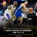 Lakers vencem os Warriors por 115-113