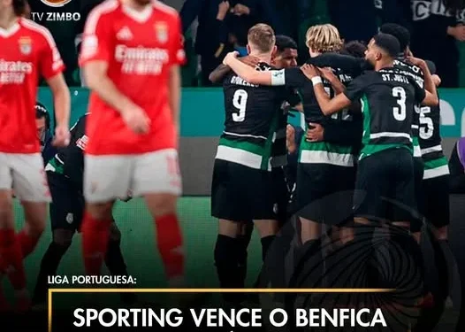 Sporting vence o Benfica e regressa à liderança