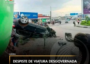 Despiste de viatura desgovernada faz duas vítimas em Benfica