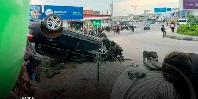 Despiste de viatura desgovernada faz duas vítimas em Benfica