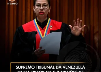 Supremo Tribunal da Venezuela multa TikTok em 9,8 milhões de dólares