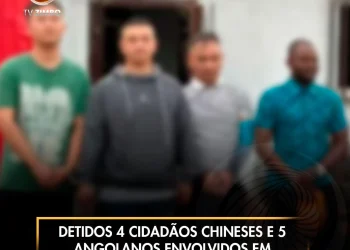 Detidos 4 cidadãos chineses e 5 angolanos envolvidos em mineração ilegal de criptomoedas