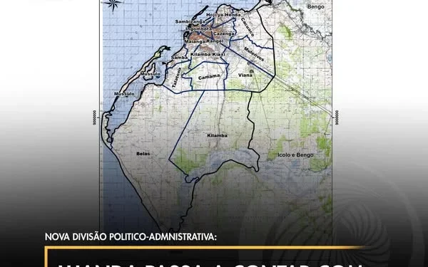 Icolo e Bengo passa a contar com 7 municípios e 11 comunas