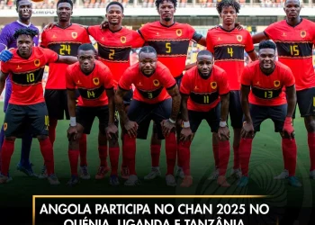 Angola participa no CHAN 2025 no Quénia, Uganda e Tanzânia de 1 a 28 de fevereiro