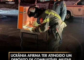 Ucrânia afirma ter atingido um depósito de combustível militar de base aérea russa