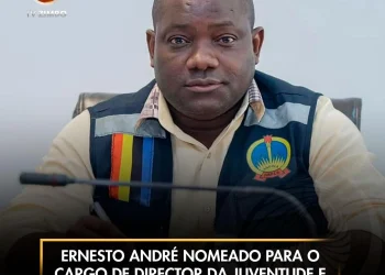 Ernesto André nomeado para o cargo de Director da Juventude e Desportos da Província de Luanda