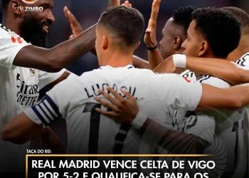 Real Madrid vence Celta de Vigo por 5-2 e qualifica-se para os quartos-de-final