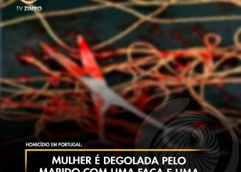 Mulher é degolada pelo marido com uma faca e uma tesoura à frente dos filhos