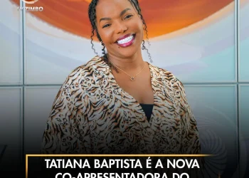 Tatiana Baptista é a nova co-apresentadora do SHOW DA ZIMBO