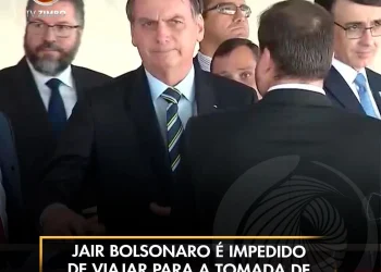 Jair Bolsonaro é impedido de viajar para a tomada de posse de Donald Trump