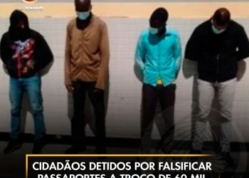 Cidadãos detidos por falsificar passaportes a troco de 60 mil kwanzas