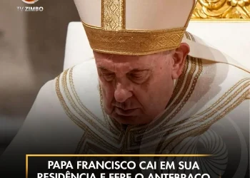 Papa Francisco cai em sua residência e fere o antebraço