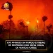 Los Angeles em perigo extremo de incêndio com nova onda de ventos fortes