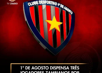 Primeiro de Agosto dispensa três jogadores zambianos por dificuldades financeiras