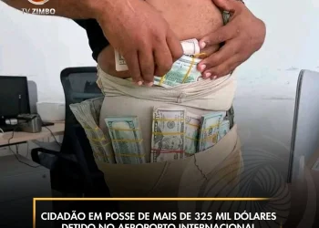 Cidadão em posse de mais de 325 mil dólares detido no Aeroporto Internacional Dr. António Agostinho Neto