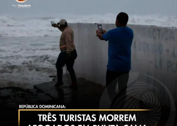 Três turistas morrem afogados na praia de Punta Cana