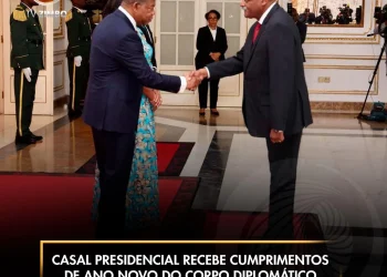 Presidente da República discursa para o Corpo Diplomático acreditado em Angola