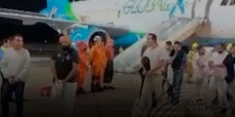 Brasileiros deportados dos EUA regressam algemados ao país