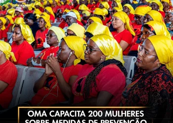OMA capacita 200 mulheres sobre medidas de prevenção contra a cólera